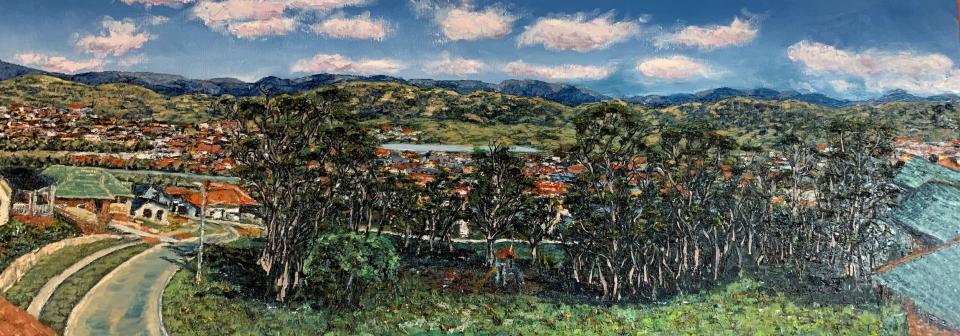 Conder Ridge To Brindabella: A 1998 Panorama